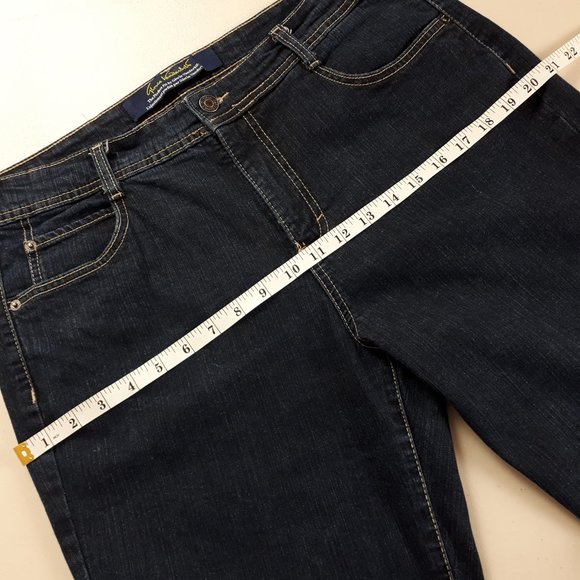 Gloria Vanderbilt Dark Wash The Perfect Fit High-rise Jeans - Picture 8 of 16